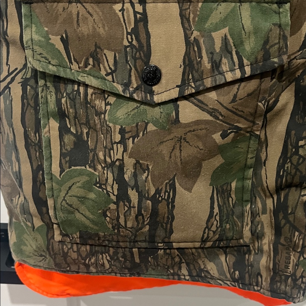 Reversible Camo and Orange‎ Hunting Vest, Size XL - Picture 3 of 8